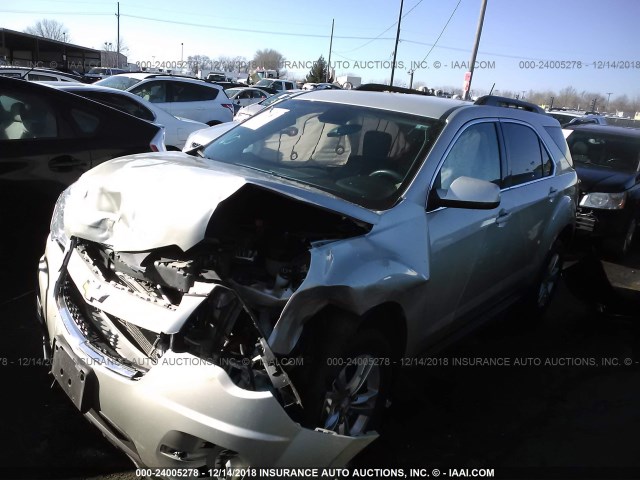 2GNALDEK1D6336953 - 2013 CHEVROLET EQUINOX LT TAN photo 2