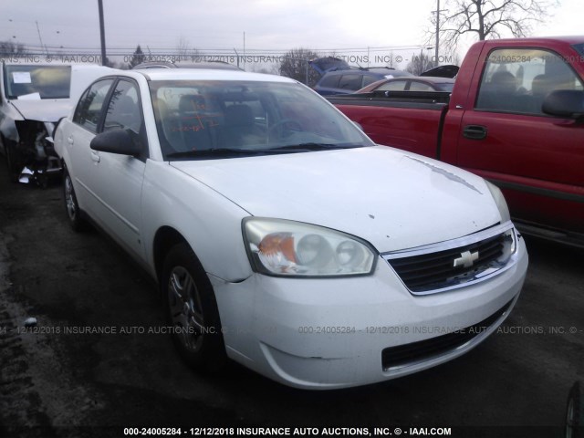 1G1ZS51F16F300565 - 2006 CHEVROLET MALIBU LS 白色 照片 1