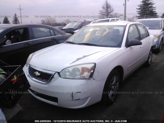 1G1ZS51F16F300565 - 2006 CHEVROLET MALIBU LS 白色 照片 2