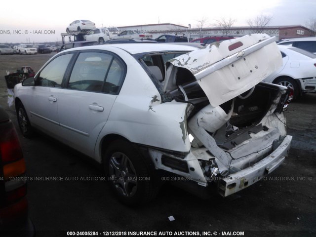 1G1ZS51F16F300565 - 2006 CHEVROLET MALIBU LS 白色 照片 3