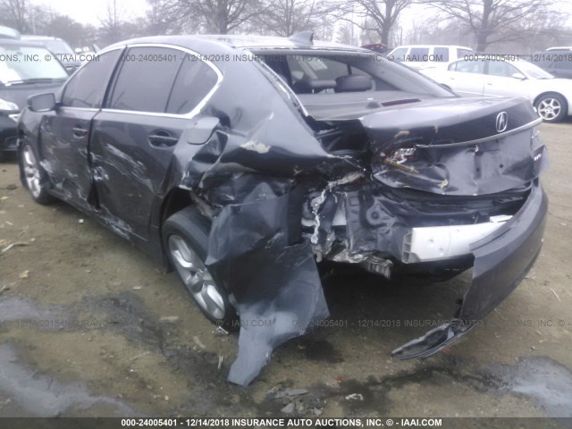 JH4KC1F34EC004466 - 2014 ACURA RLX GRAY photo 6