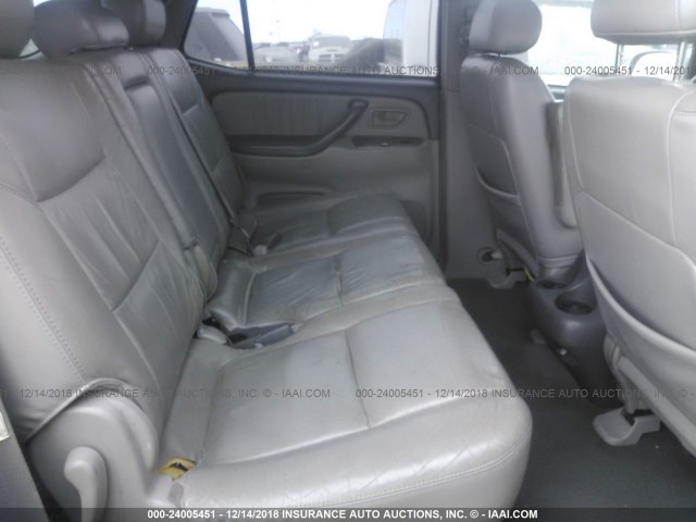 5TDBT48A62S078853 - 2002 TOYOTA SEQUOIA LIMITED SILVER photo 8