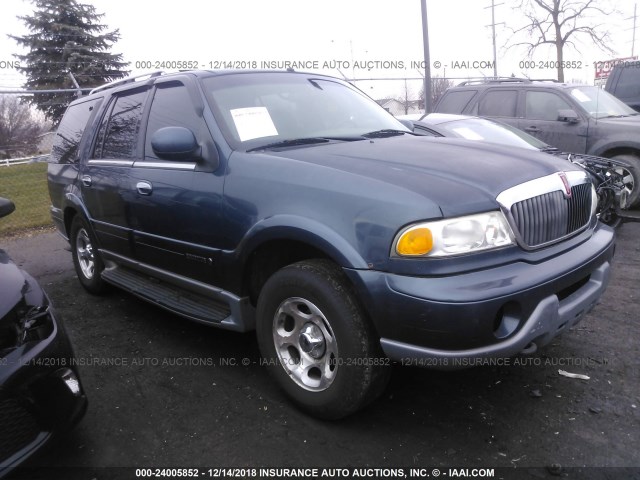 5LMFU28A6YLJ29743 - 2000 LINCOLN NAVIGATOR Көк фото 1