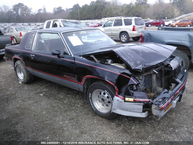 1G3AK4790DM422794 - 1983 OLDSMOBILE CUTLASS CALAIS Hurst Olds BLACK photo 1