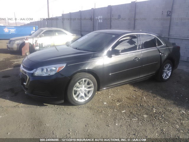 1G11C5SL2EF258453 - 2014 CHEVROLET MALIBU 1LT 黑色 照片 2