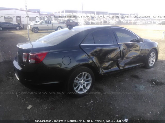 1G11C5SL2EF258453 - 2014 CHEVROLET MALIBU 1LT 黑色 照片 4