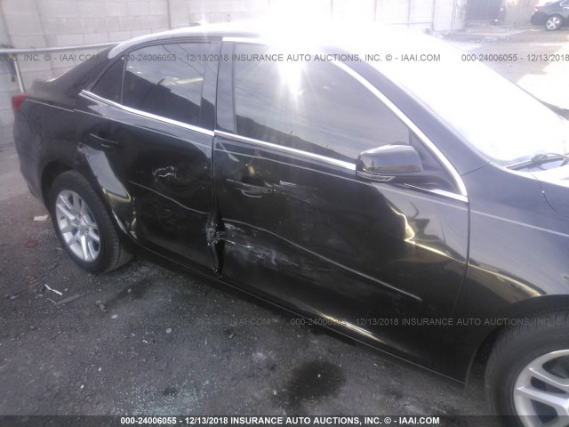 1G11C5SL2EF258453 - 2014 CHEVROLET MALIBU 1LT 黑色 照片 6