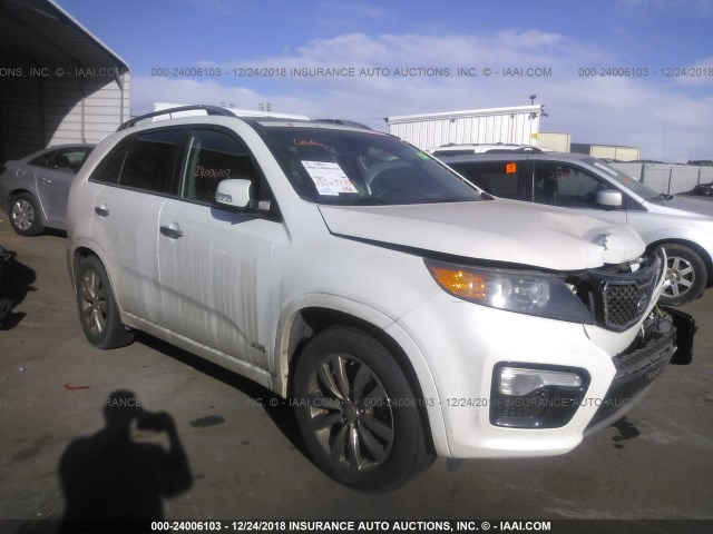 5XYKWDA24CG219072 - 2012 KIA SORENTO SX WHITE photo 1