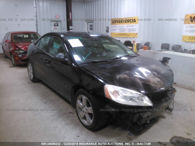 1G2ZH57N284106599 - 2008 PONTIAC G6 GT BLACK photo 1