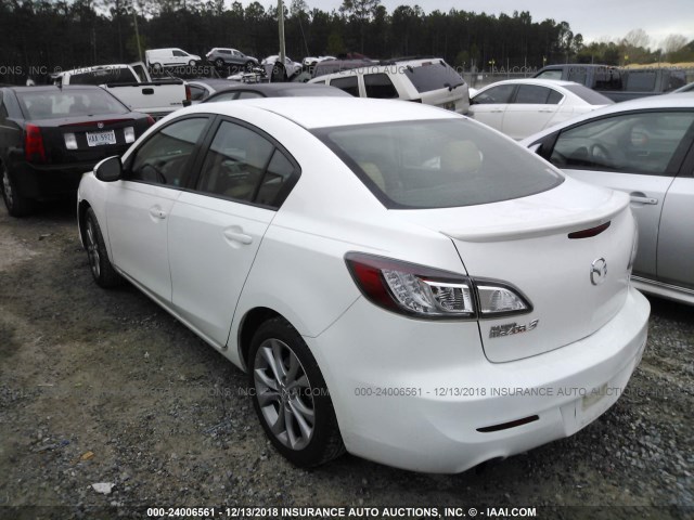 JM1BL1S53A1136052 - 2010 MAZDA 3 WHITE photo 3