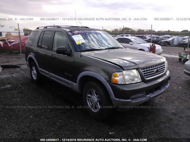 1FMZU63EX2ZA38044 - 2002 FORD EXPLORER XLT GREEN photo 1