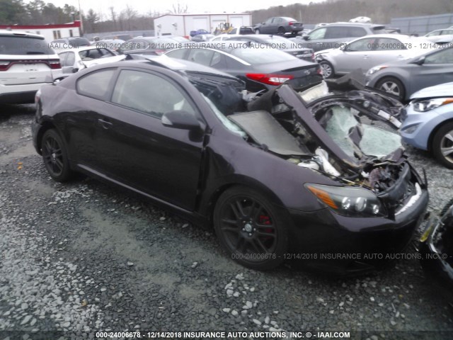 JTKDE167790277943 - 2009 TOYOTA SCION TC იასამნისფერი ფოტო 1