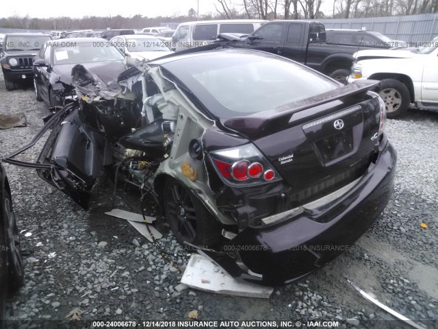 JTKDE167790277943 - 2009 TOYOTA SCION TC იასამნისფერი ფოტო 3