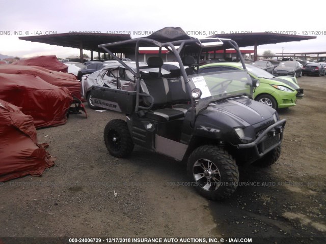 4XARH68A884727267 - 2008 POLARIS RANGER XP BLACK photo 1