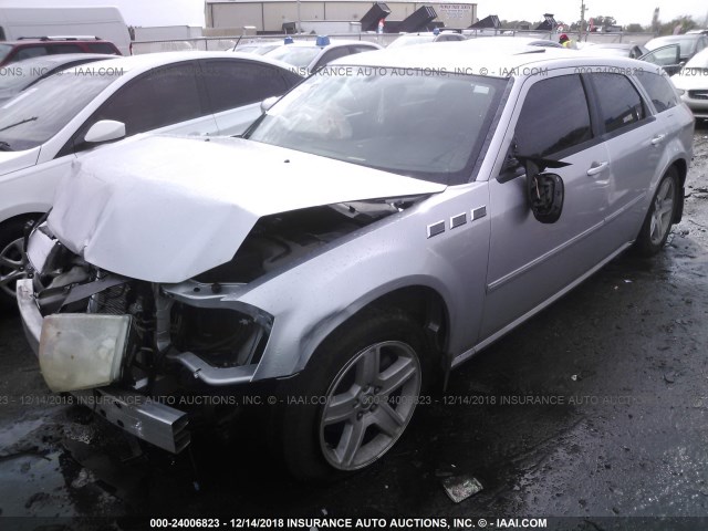 2D4FV47V17H900113 - 2007 DODGE MAGNUM SXT SILVER photo 2