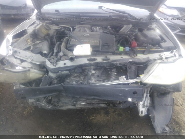 4T1BF28B73U301334 - 2003 TOYOTA AVALON XL/XLS SILVER photo 10