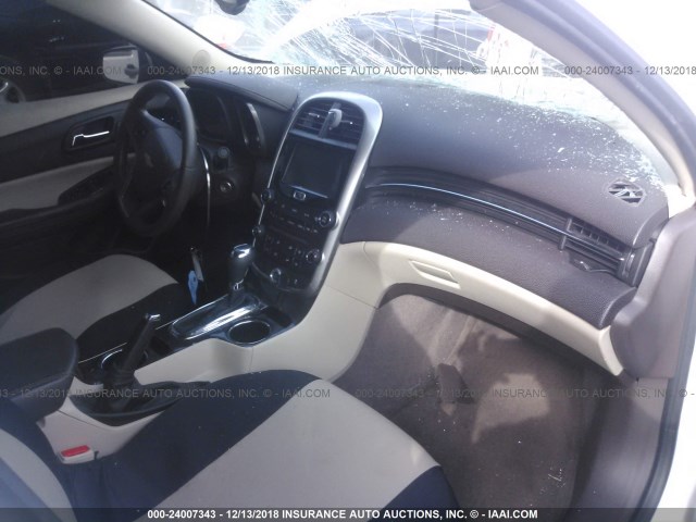 1G11C5SLXFF249436 - 2015 CHEVROLET MALIBU 1LT WHITE photo 5