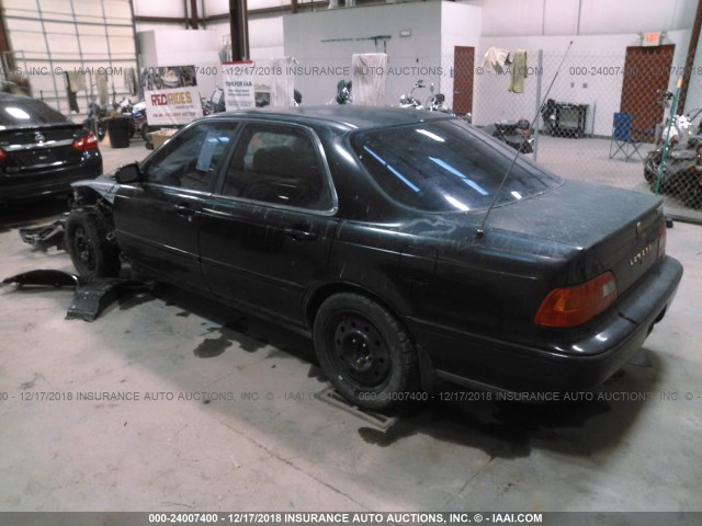 JH4KA7673RC000099 - 1994 ACURA LEGEND LS BLACK photo 3