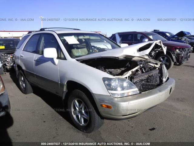 JT6HF10U3Y0128827 - 2000 LEXUS RX 300 WHITE photo 1