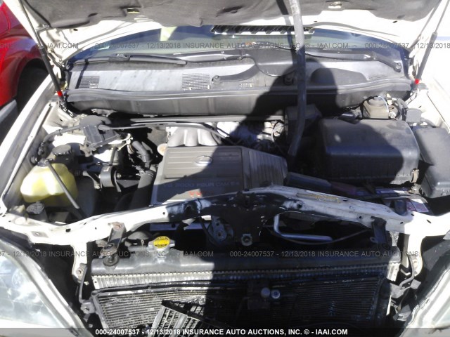 JT6HF10U3Y0128827 - 2000 LEXUS RX 300 WHITE photo 10