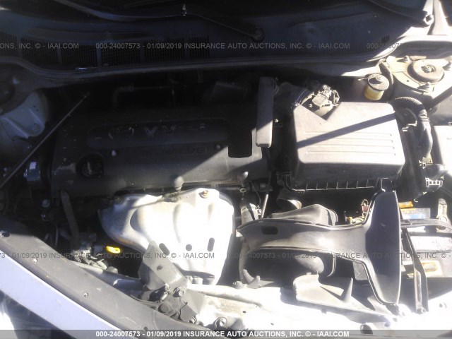 4T1BE46K07U069408 - 2007 TOYOTA CAMRY NEW GENERAT CE/LE/XLE/SE SILVER photo 10