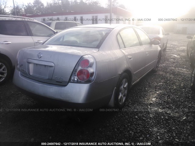 1N4AL11D66N410838 - 2006 NISSAN ALTIMA S/SL SILVER photo 4