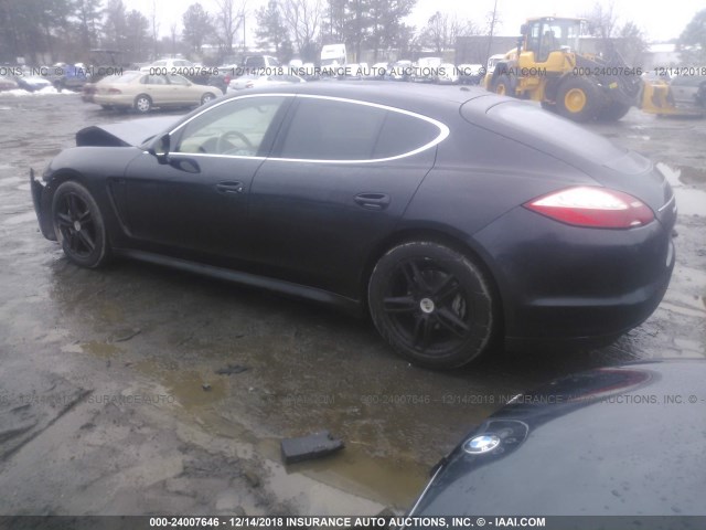 WP0AB2A72AL063655 - 2010 PORSCHE PANAMERA S/4 BLACK photo 3