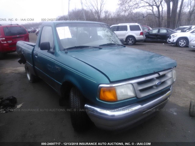 1FTCR10A8VUB67837 - 1997 FORD RANGER GRAY photo 1