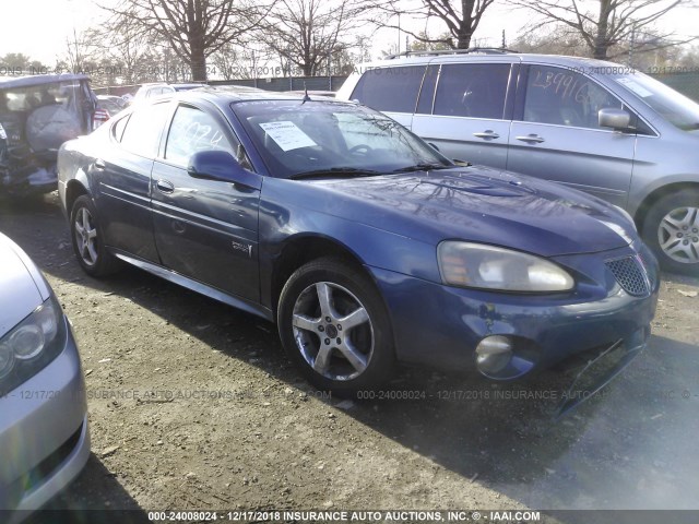 2G2WR524241366747 - 2004 PONTIAC GRAND PRIX GTP BLUE photo 1