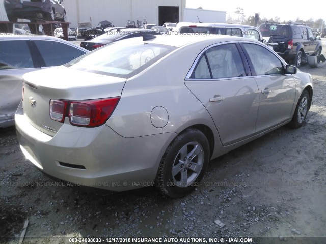 1G11B5SA3GF109800 - 2016 CHEVROLET MALIBU LIMITED LS GOLD photo 4