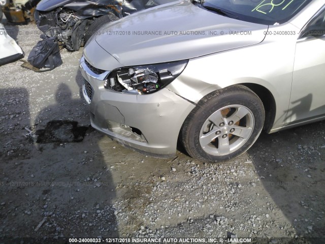 1G11B5SA3GF109800 - 2016 CHEVROLET MALIBU LIMITED LS GOLD photo 6