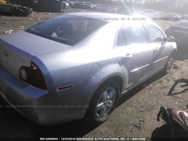 1G1ZG57B794234139 - 2009 CHEVROLET MALIBU LS 银色 照片 4