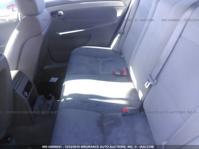 1G1ZG57B794234139 - 2009 CHEVROLET MALIBU LS 银色 照片 8