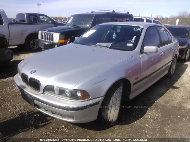 WBADN6344YGM69323 - 2000 BMW 540 I AUTOMATIC SILVER photo 2