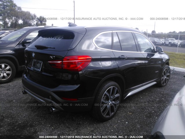 WBXHU7C36H5H35429 - 2017 BMW X1 SDRIVE28I BLACK photo 4