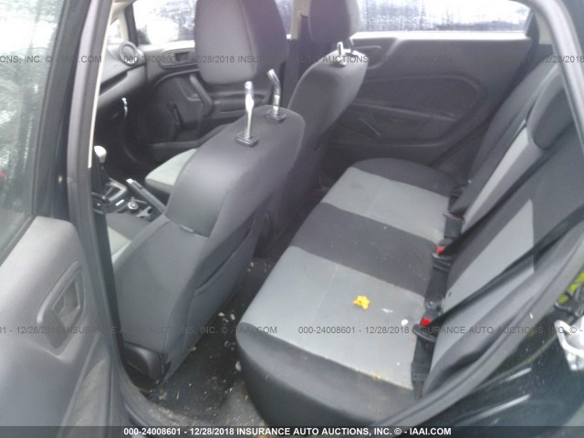 3FADP4TJXGM113797 - 2016 FORD FIESTA S BLACK photo 8