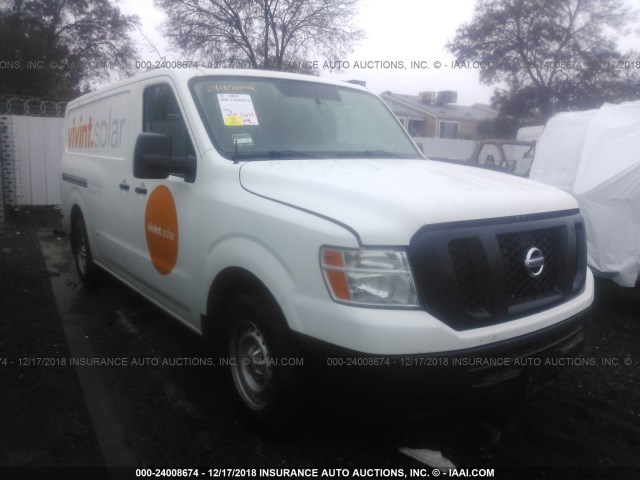 1N6BF0KY4EN107084 - 2014 NISSAN NV 1500/2500 WHITE photo 1