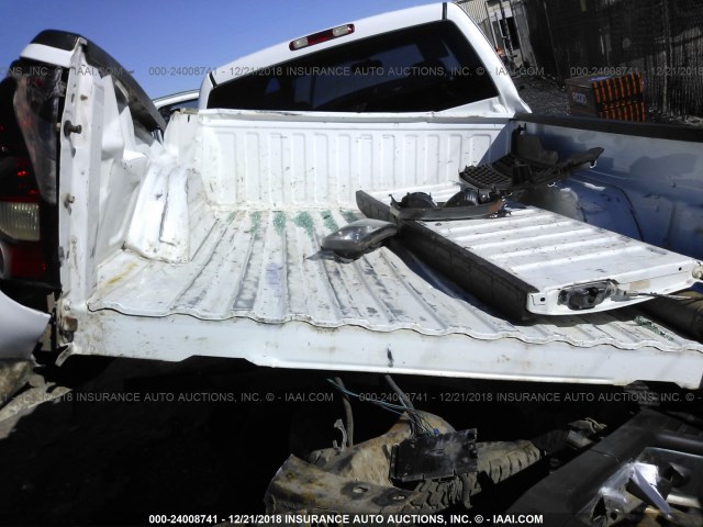 2GCEK13V971123470 - 2007 CHEVROLET SILVERADO K1500 CLASSIC CREW CAB WHITE photo 8