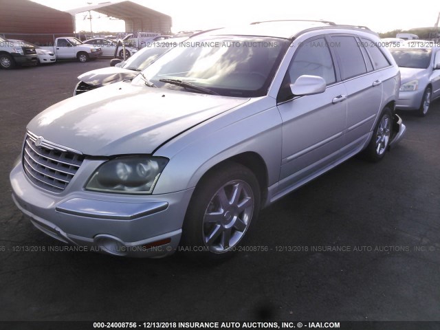 2C8GF78405R301019 - 2005 CHRYSLER PACIFICA LIMITED SILVER photo 2