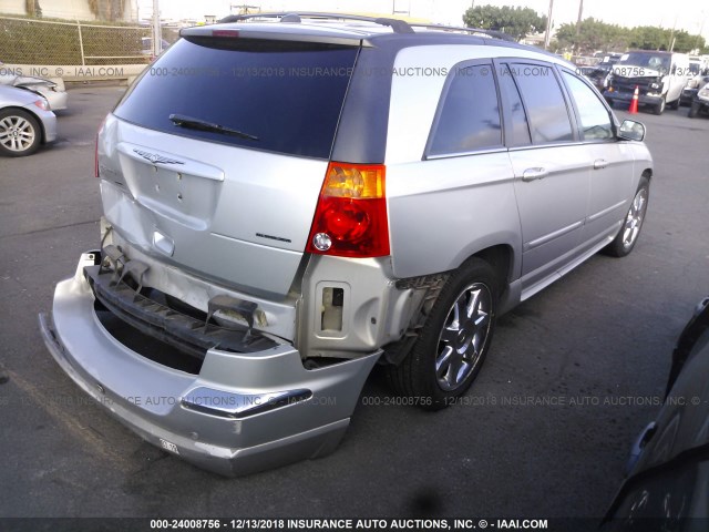 2C8GF78405R301019 - 2005 CHRYSLER PACIFICA LIMITED SILVER photo 4