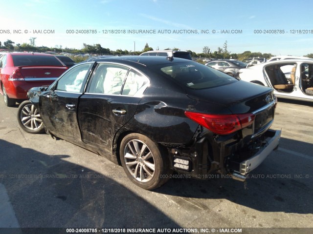 JN1BV7AP7FM351426 - 2015 INFINITI Q50 PREMIUM/SPORT BLACK photo 3