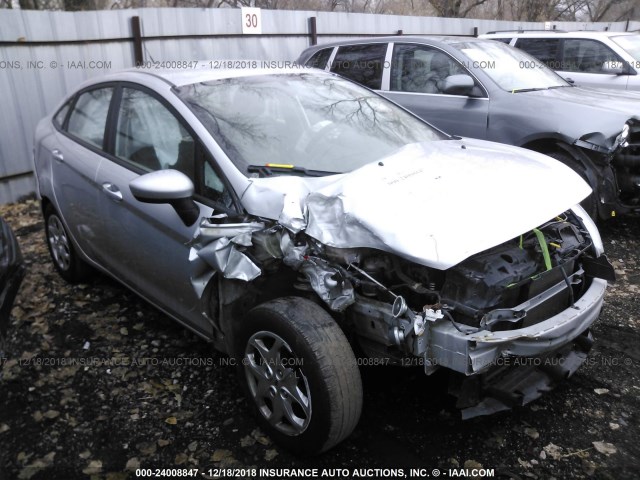 3FADP4AJ5DM159052 - 2013 FORD FIESTA S SILVER photo 1