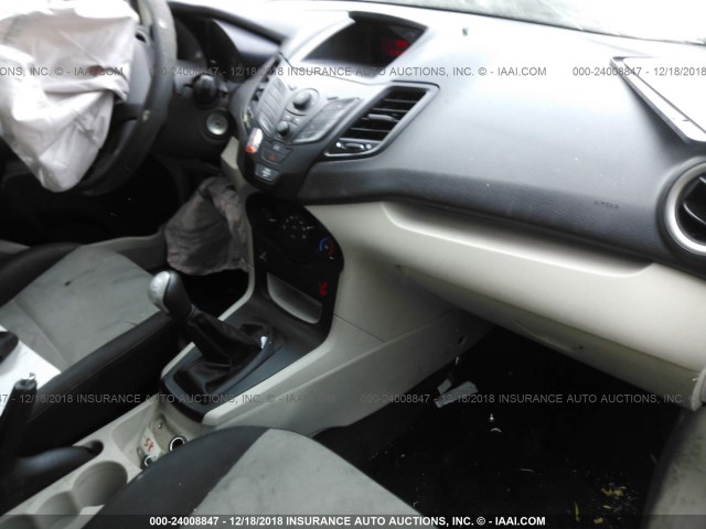 3FADP4AJ5DM159052 - 2013 FORD FIESTA S SILVER photo 5