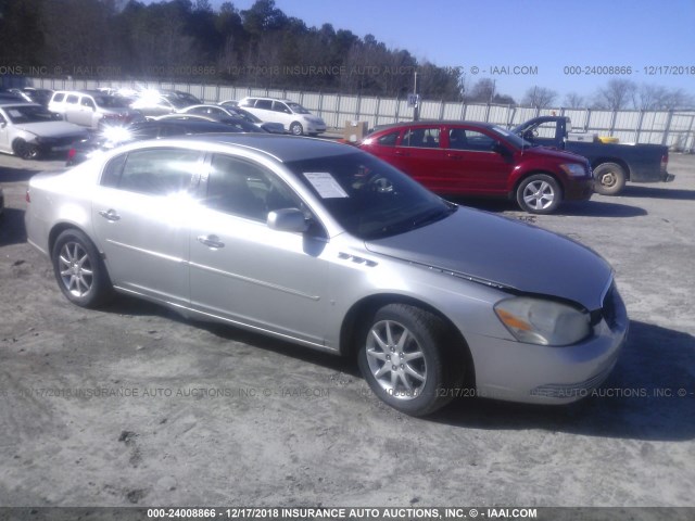 1G4HD57247U236127 - 2007 BUICK LUCERNE CXL SILVER photo 1