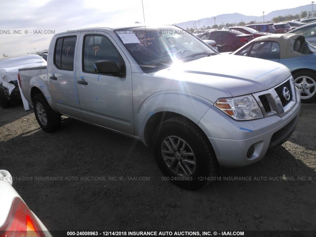 1N6AD0ER3GN737400 - 2016 NISSAN FRONTIER S/SV/SL/PRO-4X SILVER photo 1