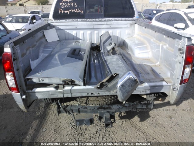 1N6AD0ER3GN737400 - 2016 NISSAN FRONTIER S/SV/SL/PRO-4X SILVER photo 6