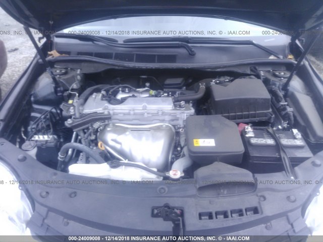 4T1BF1FK7HU323418 - 2017 TOYOTA CAMRY LE/XLE/SE/XSE BLACK photo 10