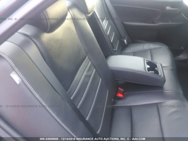 4T1BF1FK7HU323418 - 2017 TOYOTA CAMRY LE/XLE/SE/XSE BLACK photo 8