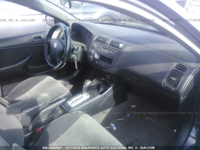 1HGEM22165L066247 - 2005 HONDA CIVIC DX VP Qara foto 5