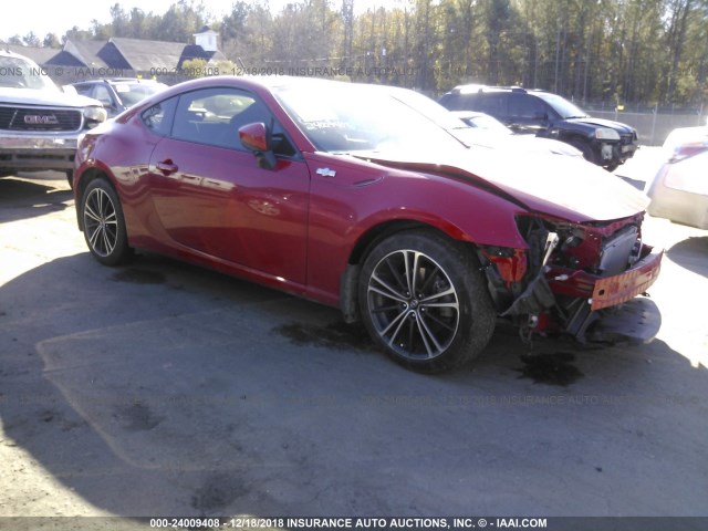 JF1ZNAA14D2710038 - 2013 TOYOTA SCION FR-S RED photo 1